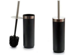 Piaçaba BIGBUY (Cinzento - Aço e Plástico - 9,5 x 37,5 x 9,5 cm)