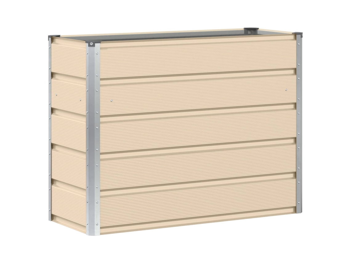 Plantador - Vaso de Jardim Ivory 100 X 40 X 75 Cm Aço HARLANV1