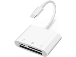 Lurelia Leitor De Cartões Usb-c/usb Cf/sd/tf, Plug Play