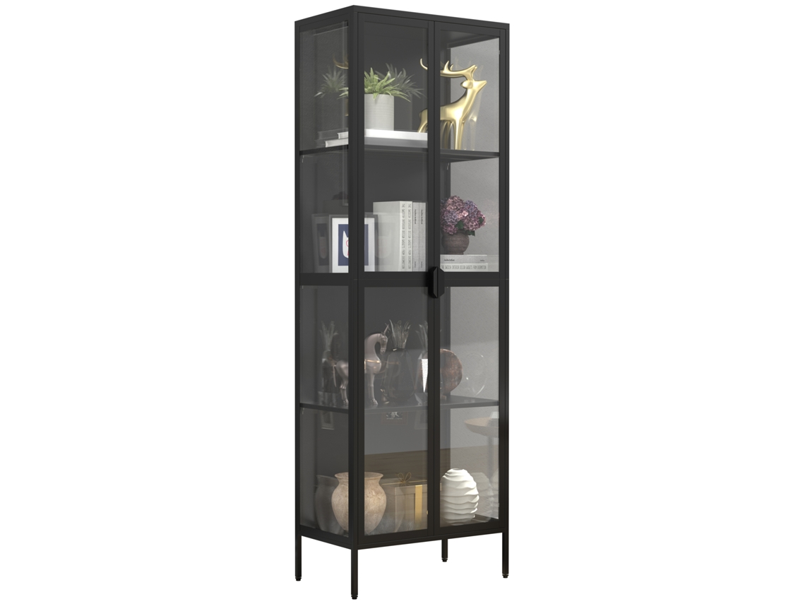 Vitrina De Vidro Em Aço Floka Xxl Vcm