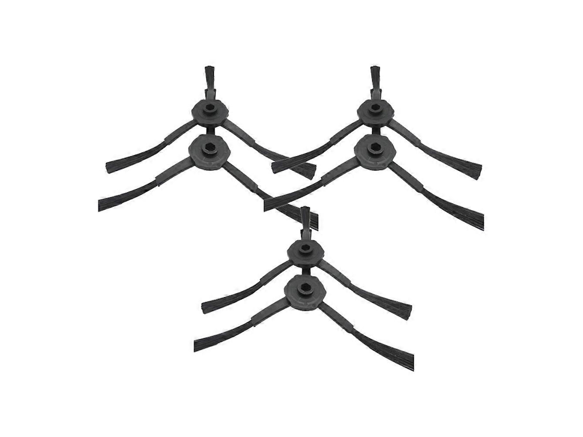 Conjunto De 3 Escovas Laterais De 3 Braços Para Aspirador Robô Ecovacs Cen540 Cr120_ptg
