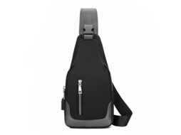 Bolsa De Peito De Tecido Oxford Masculina, Bolsa Mensageiro De Negócios Simples, Mochila Pequena Combinando Com A Cor Zeuxo