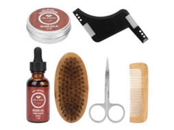 2026 kit de Cuidado e Barbear Profissional de Barba, Presente Ideal para Homens com Barba