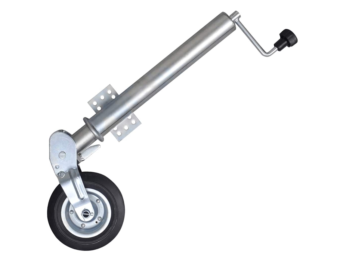 Roda Jóquei Para Reboque Resistente 60 Mm
