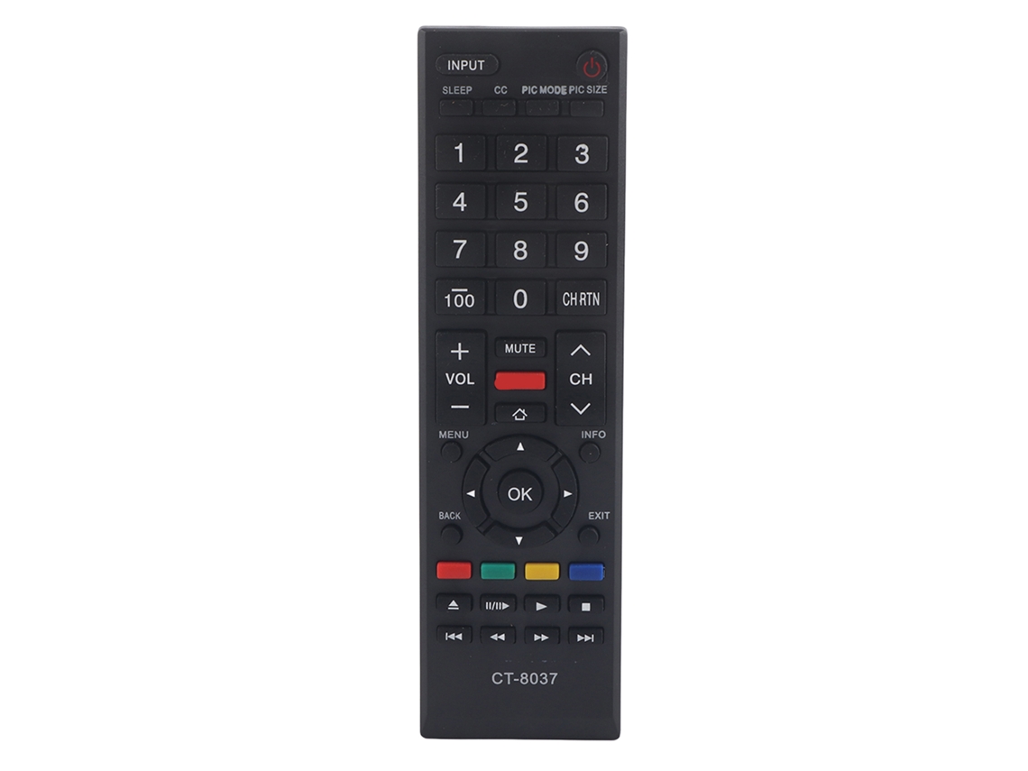 Controle Remoto Substituto Multifuncional Ct 8037 para Tv Toshiba