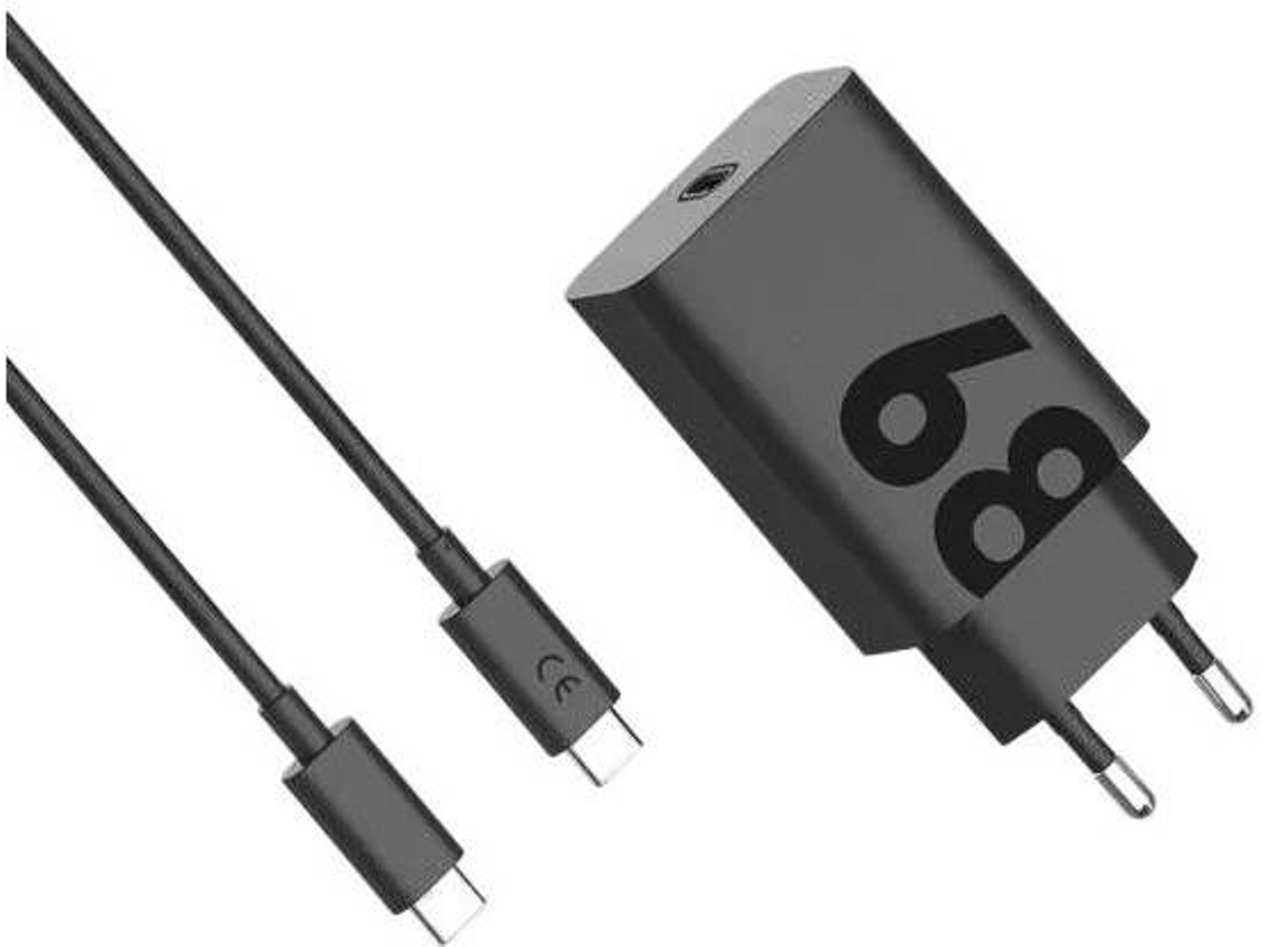 Carregador de Parede MOTOROLA PG38C06281 (Preto - Plástico - USB-C)