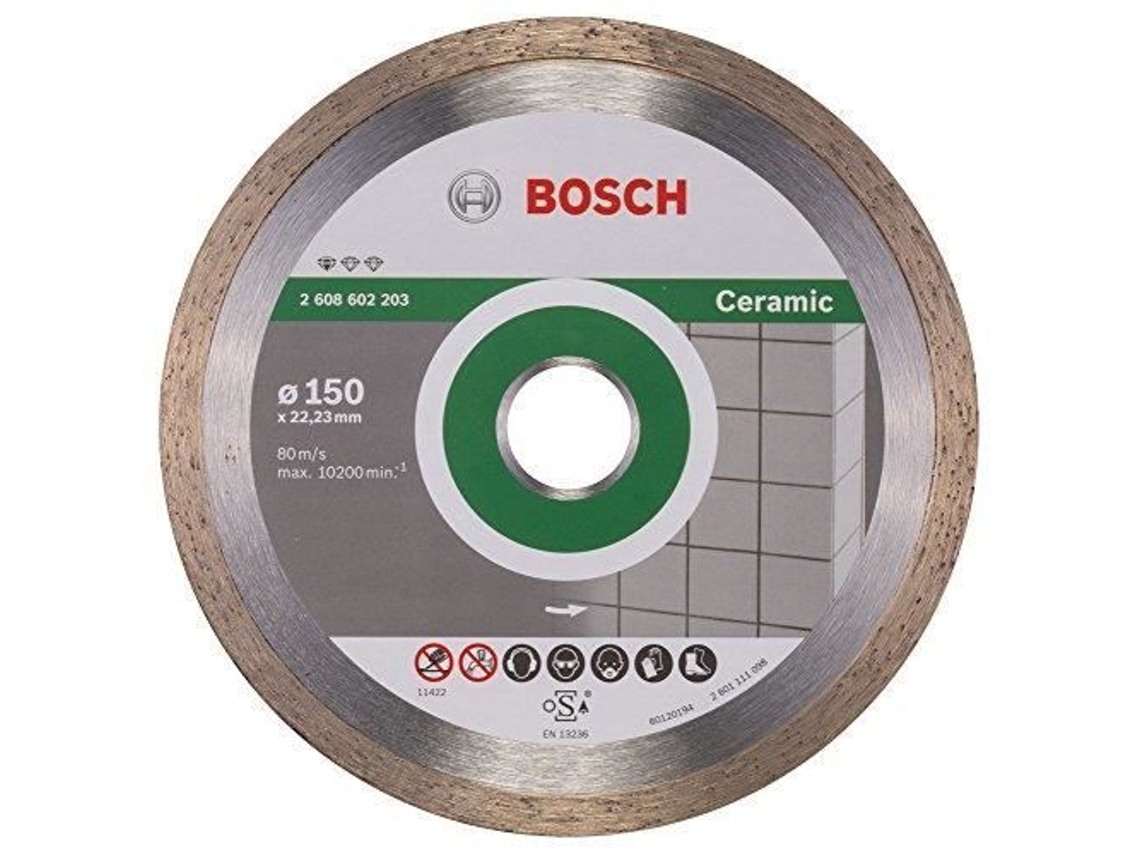 Disco de corte padrão Bosch para cerâmica 150 mm