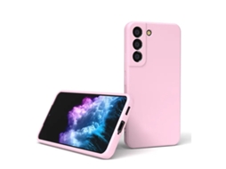 Capa Fléxivel Fe para Samsung Galaxy S21 OEM Silicone Rosa