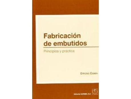 Livro Fabricacion de embutidos: guia basica de Svetozar Gligoric