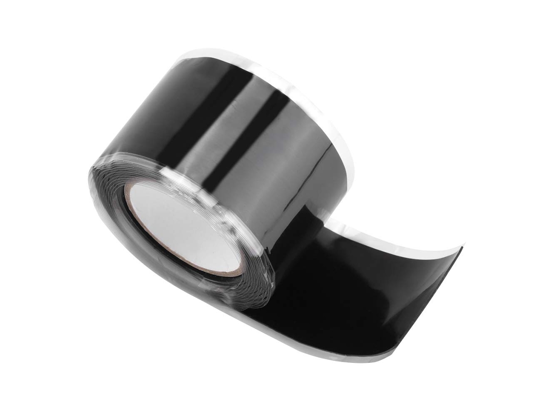 Fita De Silicone Autoadesiva – Isolante Térmica E Elétrica Para Cabos