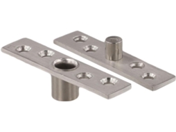 Conjunto De 2 Dobradiças Giratórias Aço Inoxidável Com Rotação 360 Graus, Resistentes, Com Capacidade De 10kg, Para
