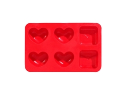 Moldes De Silicone Em Formato De Coração Para Chocolate, Ideais Para Confeitaria, Decoração De Bolos E Fondant.