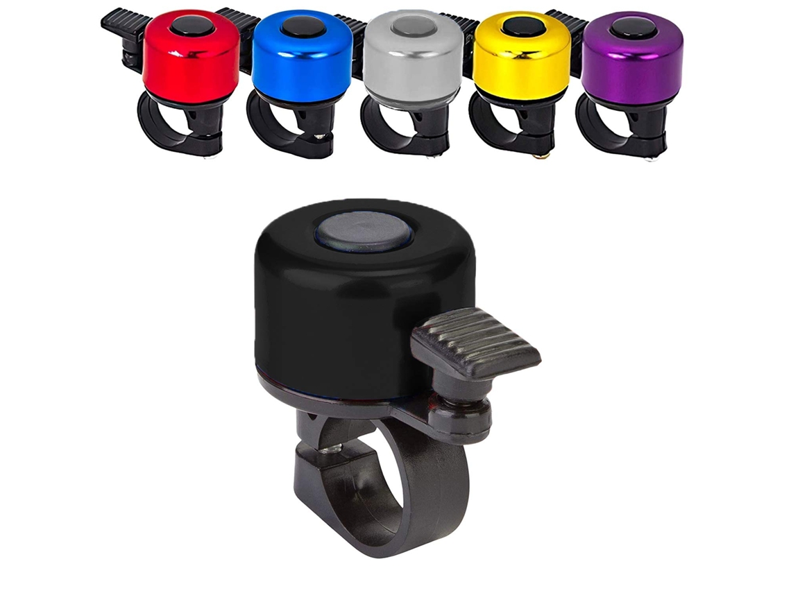Campainha para Bicicleta, Som Alto, Preto AQUAFORGE