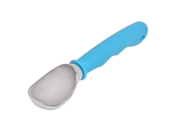 Colher De Metal Para Sorvete Com Cabo Azul