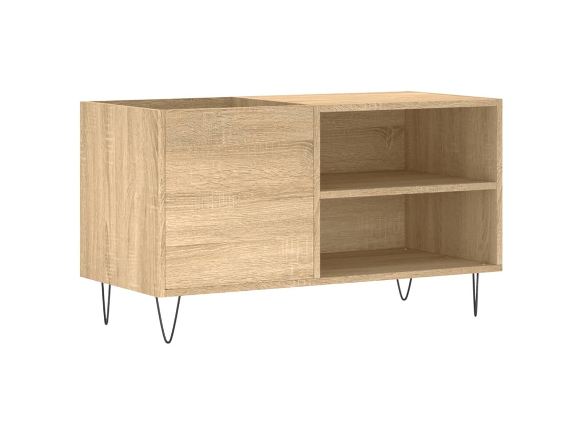 Record Cabinet, Record Cabinets Vidaxl Marrom Madeira Processada (n/a)