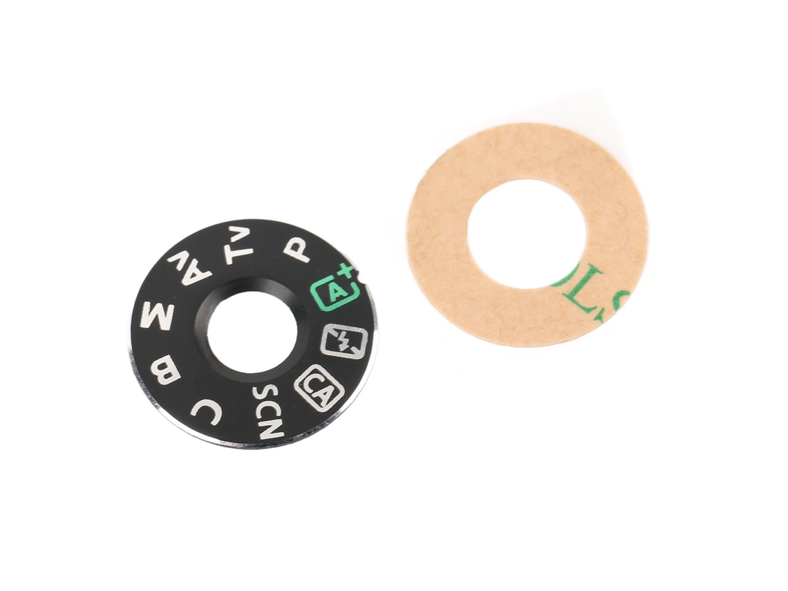 Mode Dial Pad Turntable Patch Tag Plate Nameplate Replacement For 70d Camera Repair Parts LAXISCREED