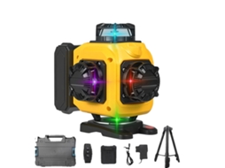 Nã­vel A Laser, 16 Linhas, Base Rotativa De 360â°, 1 Bateria Oem