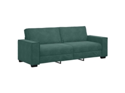 3-seater Sofa, 3-seater Sofas Vidaxl Verde Veludo (n/a)
