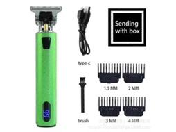 Máquina De Cortar Cabelo T9 Profissional, Barbeador Elétrico, Máquina De Cortar Cabelo Masculina Recarregável Via Usb, Aparador De Cabelo Para Ho
