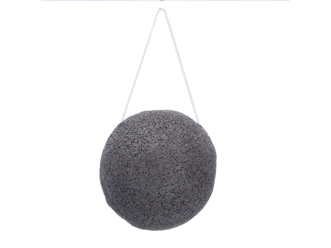 Esponja De Limpeza De Cabelo Semi-circular Exfoliação Suave Controle De Óleo
