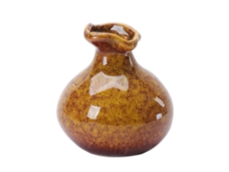 Produto de Forno Amarelo Alt 8cm Diâmetro 7.5cm Int 3.2cm