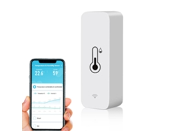 Termômetro Higrômetro Inteligente Wi Fi,sensor Digital De Temperatura E Umidade Para Interiores,monitoramento Remoto Via Aplicativo Para Porão Btforus