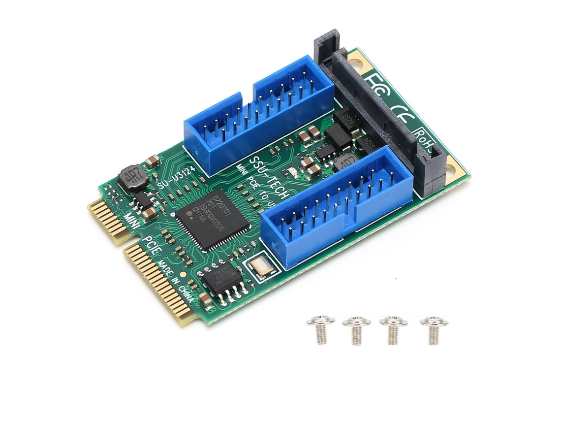 Placa Expansão Usb3.0 Dual LAXISCREED