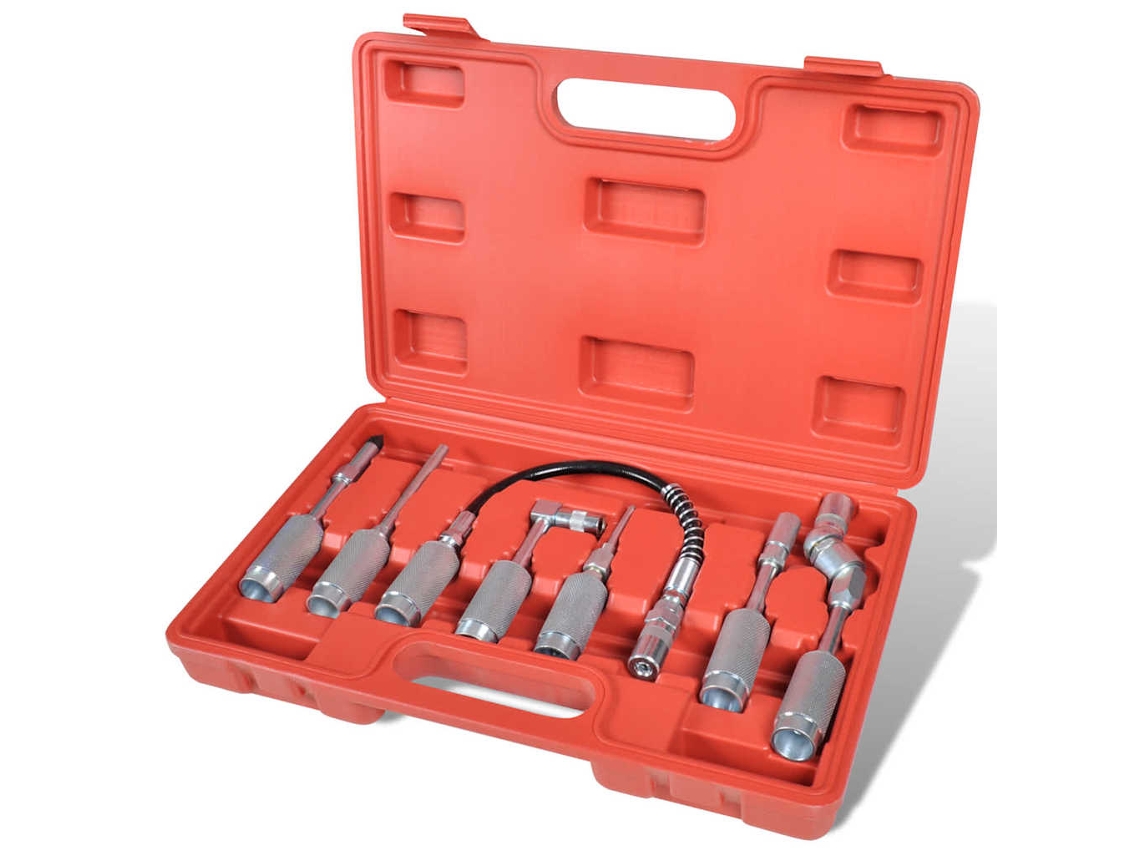 Kit De Ferramentas Para Lubrificação De Equipamentos - 7 Peças