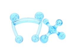 2 Peças De Massagem Manual Para Ombros, Pescoço, Costas Pequenas, Ferramenta De Massagem Portátil De Plástico