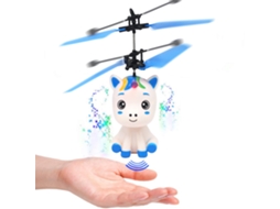 Ats brinquedo Voador com Luz Led Helicóptero Controlado por Mão