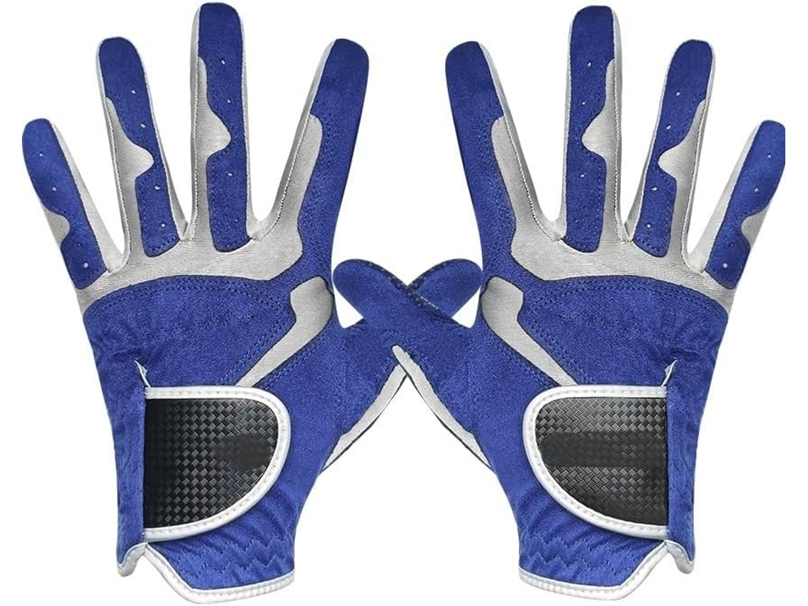Luvas de Golfe Masculinas, um Par, 2 Opções de Cores, Sistema de Aderência Aprimorado, Frescas e Confortáveis