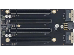 Placa de Expansão Pcie 4.0 Avançada com 4 Slots Pcie X4 e Base. SFUSHOS