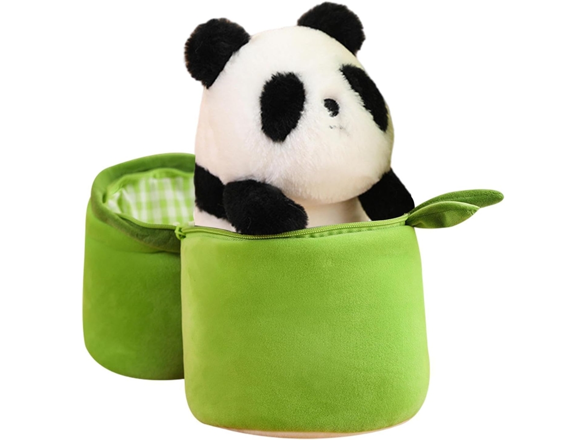 Almofada De Pelúcia Genérica De Panda - Uso Prático E Funcional