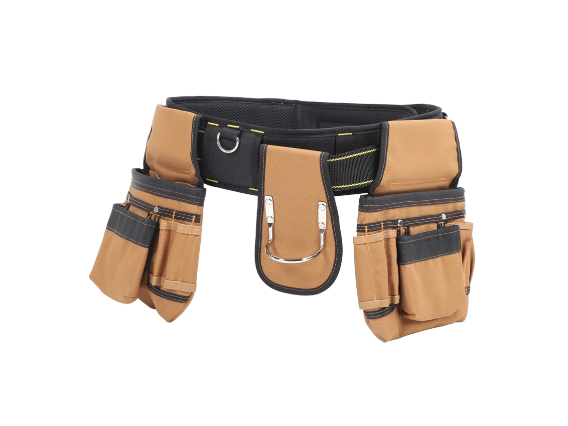 Laxiscreed Bolsa De Cintura Para Carpinteiro Com Bolsos Multipocket E Fecho Destacável