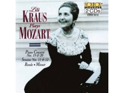 CD Kraus,Lili/Jorda,E./Vienna Pro Musica Orchestra - Lili Kraus spielt Mozart (2CDs)