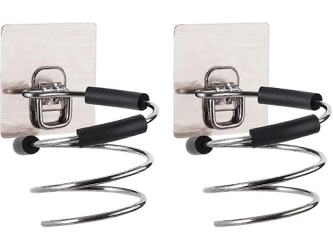 Suporte de Parede para Secador Cabelo Sem Necessidade Furar Autoadesivo Ideal Guardar Seu em Pare GOKOCO (2 Unidades)