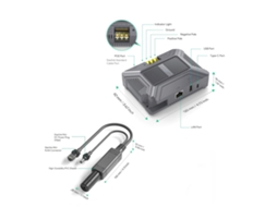 Laxiscreed Poe Injector 5-em-1 Dc9-36v 150w Com Splitters Para Mini Dishy