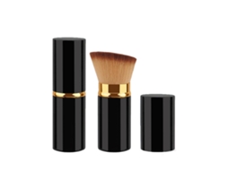 Pincel para Maquilhagem com Grande Ângulo, Blush e Base, Preto Dourado Portátil LAXISCREED