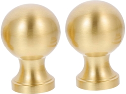 Puxadores Redondos De Furo Único Para Gavetas, Modelo Yardenfun 2 Peças, Para Armários De Cozinha E Guarda Roupas