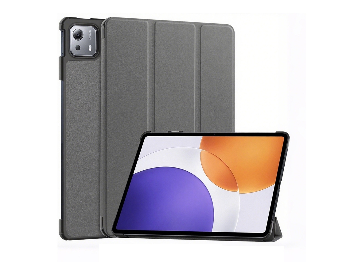 Capa Para Xiaomi Pad 7s Pro 12.5 Pol. Cinza