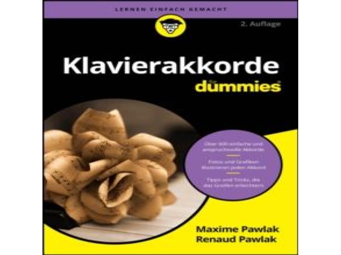 Livro Klavierakkorde für Dummies de Maxime Pawlak (Alemão)