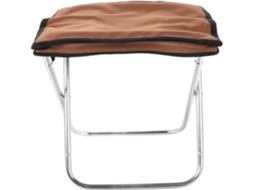 Banqueta Dobrável Alipis, em aço, portátil, leve, para camping
