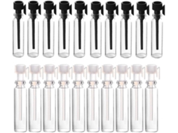 Frascos De Vidro Para Amostras De Perfumes E Óleos.