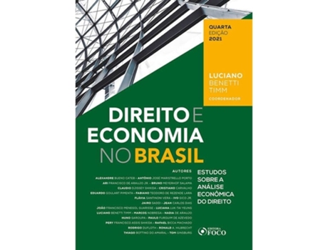 Livro Direito E Economia No Brasil de Luciano Benetti Timm (Português do Brasil)