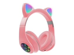 Auscultadores Bluetooth TRUMSEN M2Over Ear Rosa