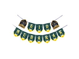 Laxiscreed Bandeira De Decoração Com Estrela, Lua E Spiral Verde Escuro Para Ambiente | Decoração Artística