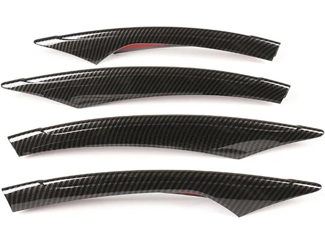 Tapete Automotivo para Farol de Neblina Dianteiro em Abs para Mercedes benz Classe e W213 2021 2022 Resistente