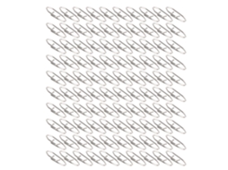 100 Clips de Pesca Aço Inox Rápido