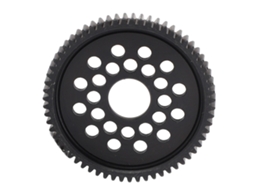 Engrenagem De Aço Rc 63t 51609 Para Modelos Tb05/tc01 Peça De Substituição De Engrenagem Rc