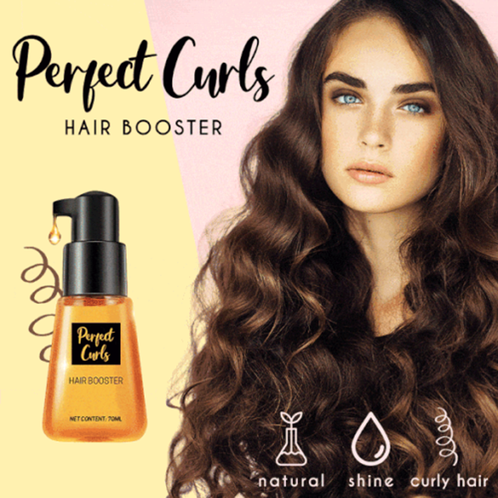 2026 70ml Óleo Sérum Definidor de Cachos Super Curl para Reparar e Fixar os Cabelos